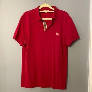 Burberry Brit Nova Check Placket Polo Shirt
